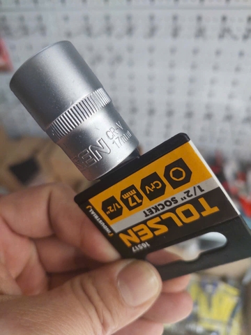 ĐẦU TÍP LỤC GIÁC 1/2'' 17mm TOLSEN 16517