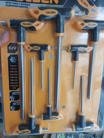 BỘ LỤC GIÁC HOA THỊ 8PCS TOLSEN 20061