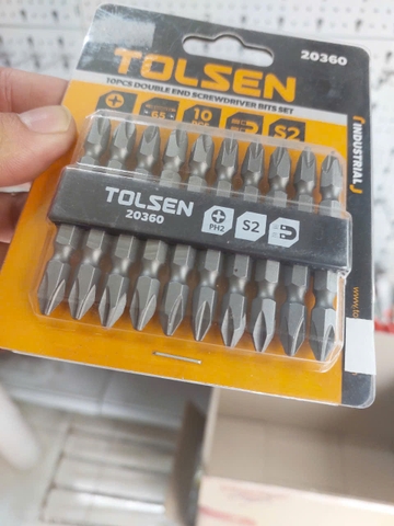 VÍT 2 ĐẦU PH2x65mm TOLSEN 20360