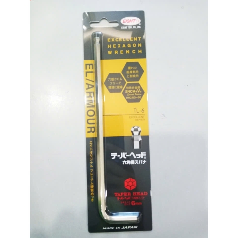 Lục giác đầu bi chữ L Eight TL-6P (có vỉ)