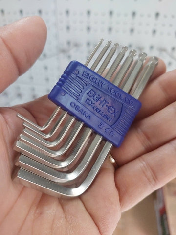 Bộ lục giác đầu bi ngắn Eight TS-7S