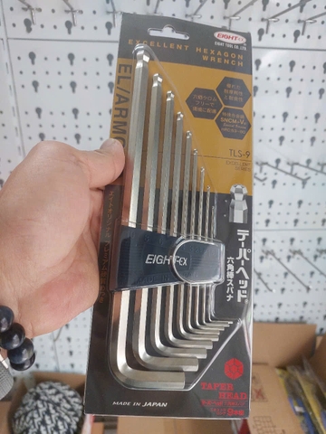 Bộ lục giác đầu bi dài Eight TLS-9
