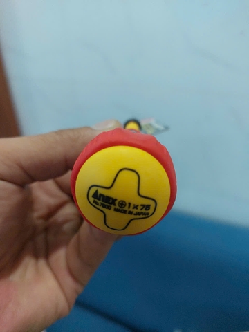 Tô vít cách điện cán tròn ANEX No.7900+1x75