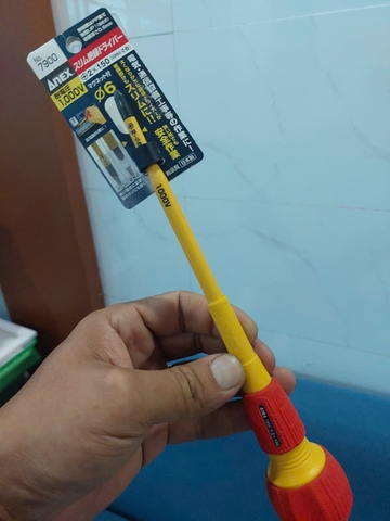 Tô vít cách điện cán tròn ANEX No.7900+2x150