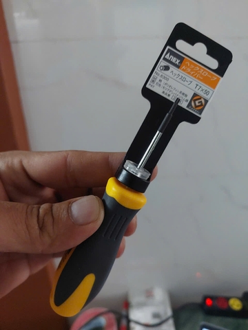 Tô vít hoa thị có lỗ ANEX No.6300-T7x50