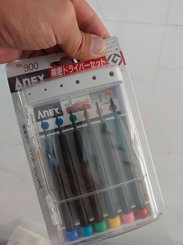 Bộ tô vít sửa chữa điện tử  ANEX No.900