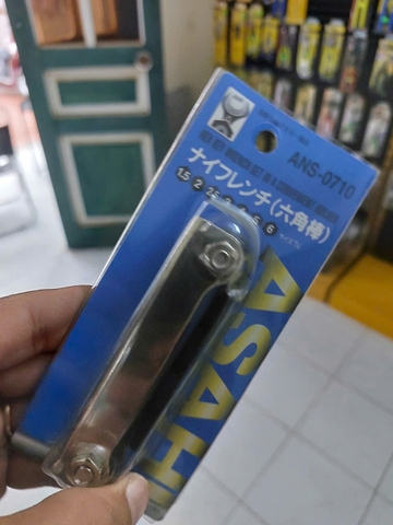 Bộ lục giác gấp gọn 7 chi tiết  ASAHI ANS0710