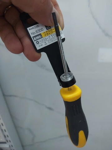 Tô vít hoa thị có lỗ ANEX No.6300-T15x80