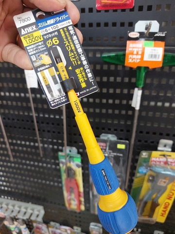 Tô vít cách điện cán tròn ANEX No.7900-6x100