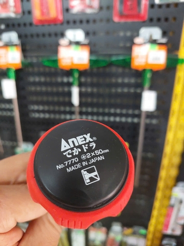 Tô vít ngắn tháo vít gỉ ANEX No.7770+2x50