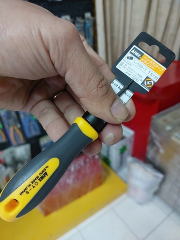 Tô vít hoa thị có lỗ ANEX No.6300-T5x50