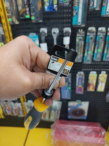 Tô vít hoa thị có lỗ ANEX No.6300-T27x115