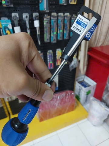 Tô vít 2 cạnh có từ tính ANEX No.7700F-6x150