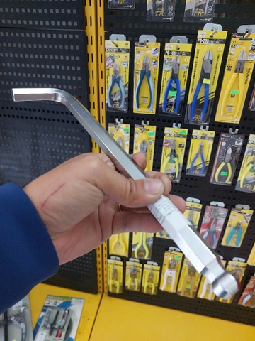Lục giác chữ L đầu bi 17mm  ASAHI AQ1700