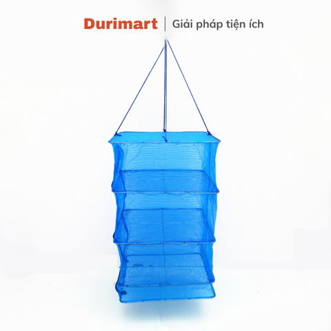Lồng Lưới Phơi Thực Phẩm 4 Tầng (35cm) - Chống Ruồi Muỗi, An Toàn Vệ Sinh