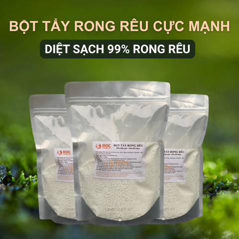 Bột tẩy rong rêu sân vườn cực mạnh DR01 (Gói 500g)