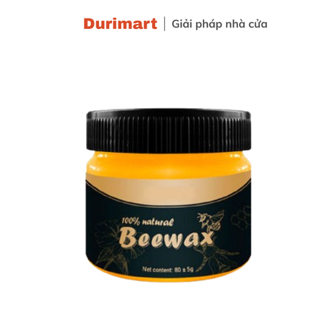 Sáp Đánh Bóng Đồ Gỗ Beewax 80g – Phục Hồi Gỗ Cũ, Xóa Xước, Sáng Bóng Tự Nhiên