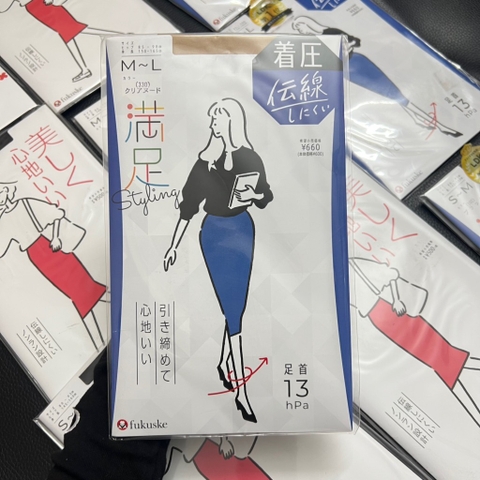 Quần tất Fukuske - Bó - Che khuyết điểm 10D da chân sáng size M-L