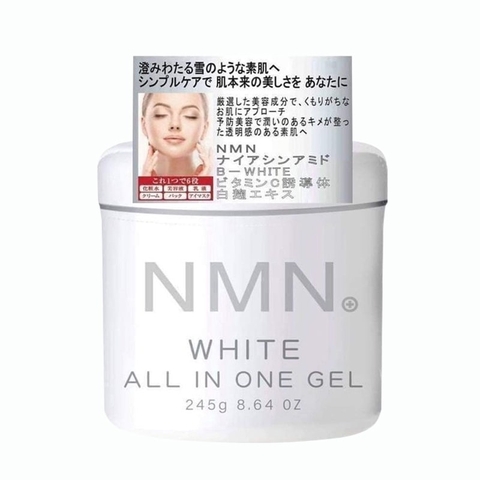 Gel dưỡng ẩm NMN White All-in-One dạng gel dưỡng ẩm, làm sáng da 245g