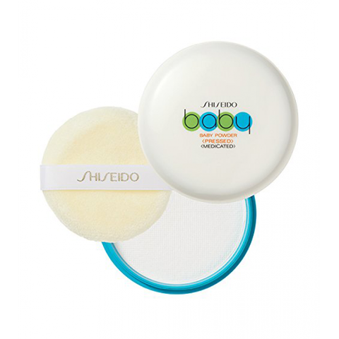 Phấn phủ Shiseido Baby Powder dạng nén dành cả cho da em bé 50g