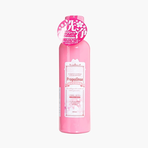 Nước súc miệng Propolinse 600ml (4 loại) (Hoa anh đào Sakura )
