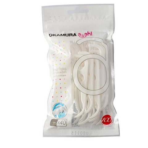 Tăm chỉ nha khoa Asahi bịch 40 cây