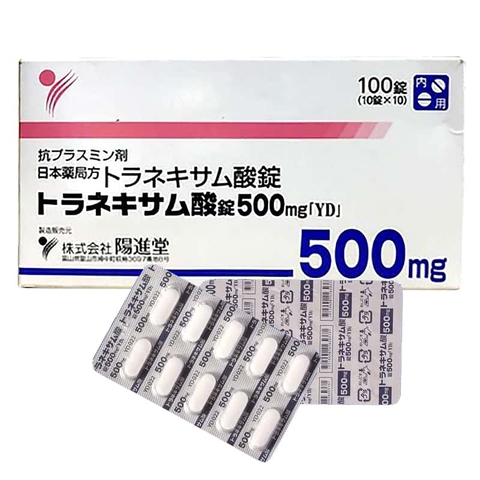 Viên uống trị nám Transamin 500mg trắng da 100 viên