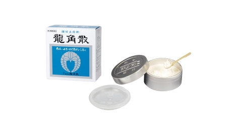 Bột ngậm long đờm, trị ho, viêm sưng cổ họng Ryukakusan hộp 20g