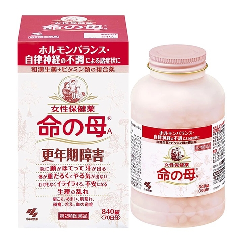 Viên uống hỗ trợ tiền mãn kinh Kobayashi 840 viên