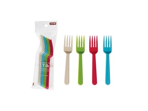 Set 8 dĩa nhựa Yamada G&B - 4 màu