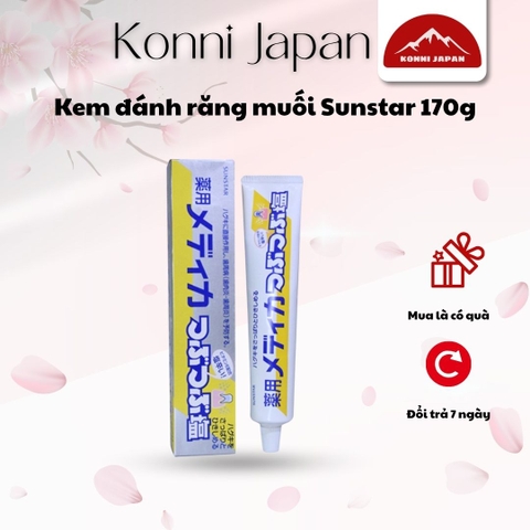 Kem đánh răng muối Sunstar 170g