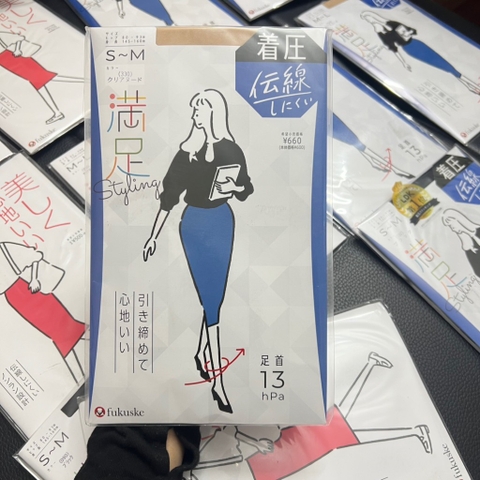 Quần tất Fukuske - Bó - Che khuyết điểm 10D da chân sáng size S-M