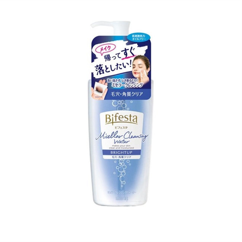 Nước tẩy trang Bifesta Micellar Cleansing Water chai 400ml (3 loại) (Dưỡng trắng)