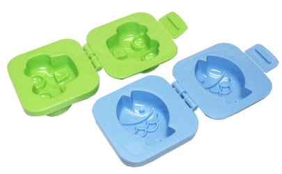 Khuôn làm cơm hình cá và oto Kokubo