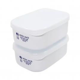 Set 2 hộp nhựa Nakaya White pack 280ml