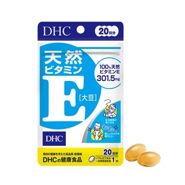 TPBS DHC Vitamin E 30 ngày chống oxy hóa, điều hòa nội tiết