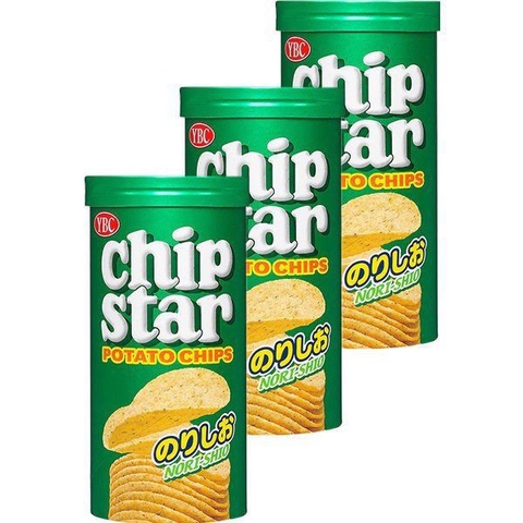 Khoai tây Chip Star vị rong biển (Xanh lá) - Mới