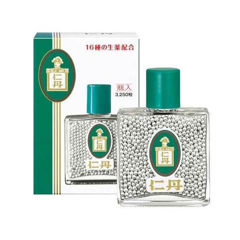 Viên ngậm giảm ho chống say tàu xe Jintan Silver lọ 3250 viên