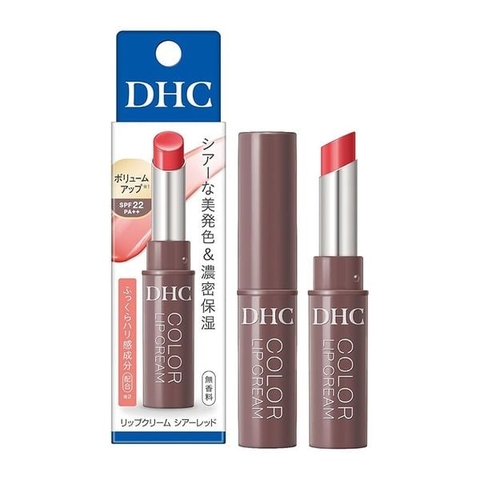 Son dưỡng môi DHC màu đỏ nhẹ nhàng
