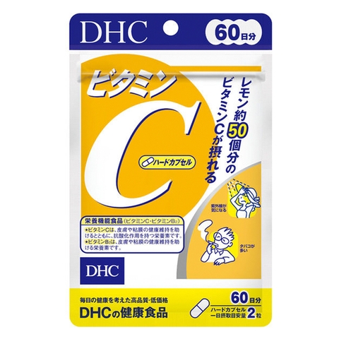 Viên uống Vitamin C DHC 60 ngày gói 120 viên