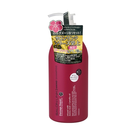 Dầu gội phục hồi tóc hư tổn chiết xuất hoa trà Salonlink amino 1000ml