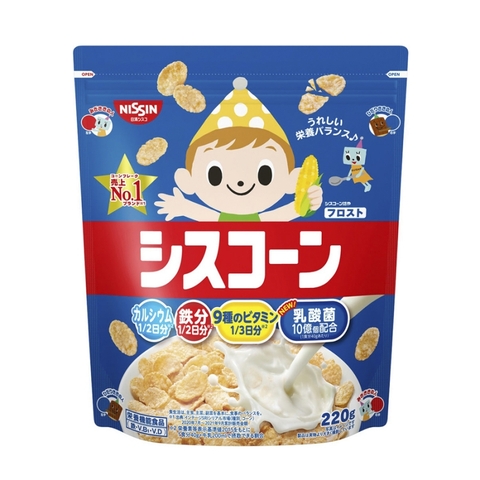 Ngũ cốc Nissin Big gói 220g - vị Bắp Sữa (Mới)