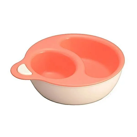 Bát ăn dặm chia ngăn Inomata - cam