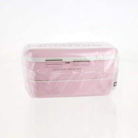 Hộp cơm 2 tầng G&B - màu hồng nhạt