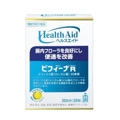 Bột men vi sinh Bifina R Health Aid hộp 20 gói