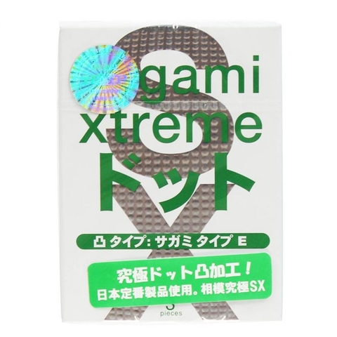 Bao cao su Sagami type e White box Hộp 3