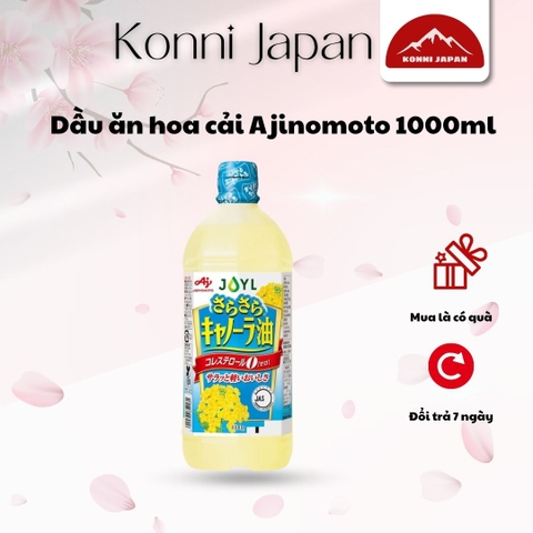 Dầu ăn hoa cải Ajinomoto 1L