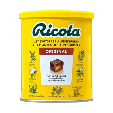 Kẹo ngậm ho thảo dược Ricola 250g Đức