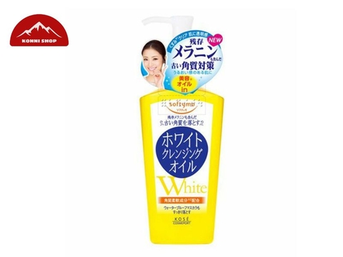 Dầu tẩy trang Kose Softymo 230ml (4 loại)  (White cleansing) (Speedy cleansing)