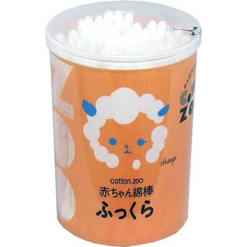 Tăm bông Cotton Zoo cho bé hộp 120 chiếc